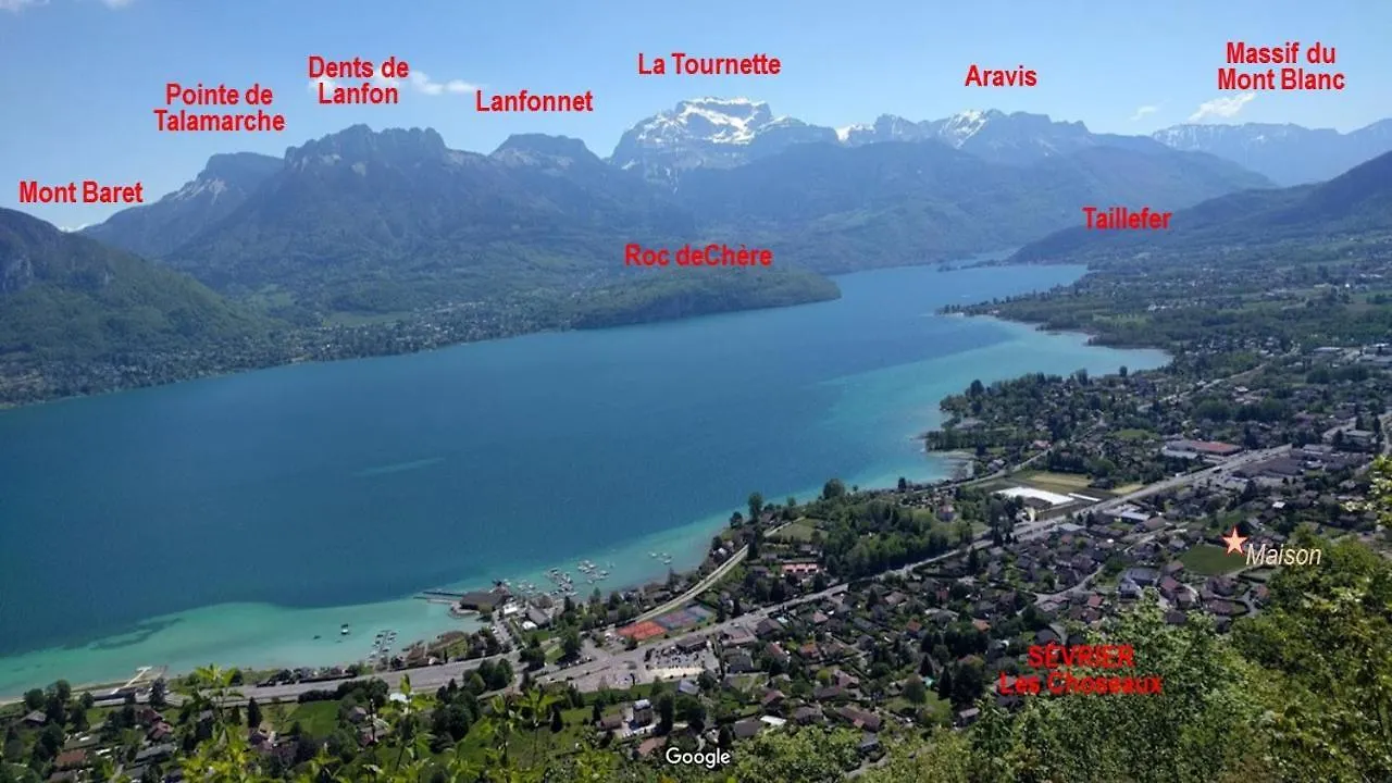 Holiday home Les Balcons Du Semnoz Villa Sevrier France